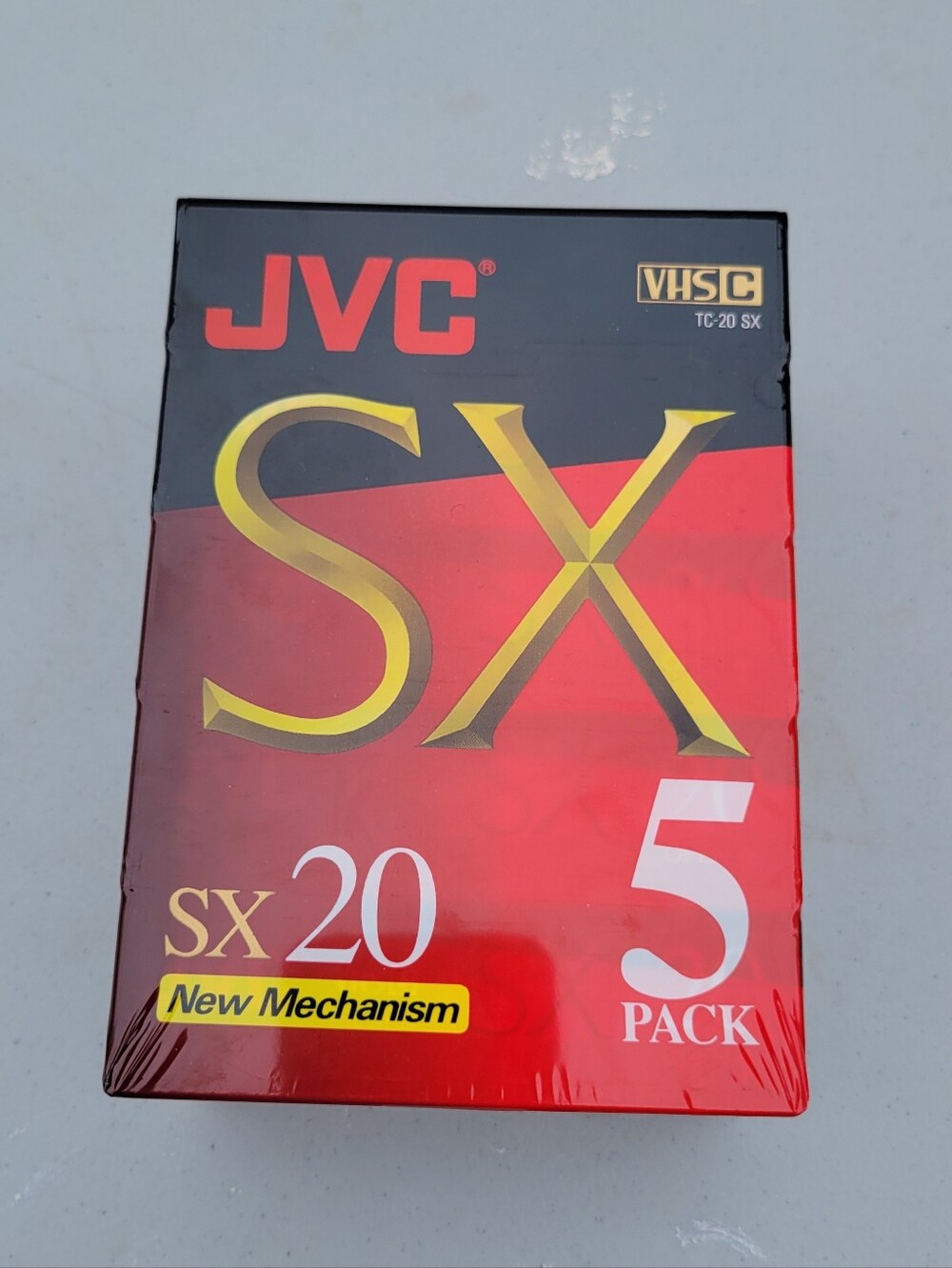 JVC VHS-C TC-20 SX 5 Pack Cassettes